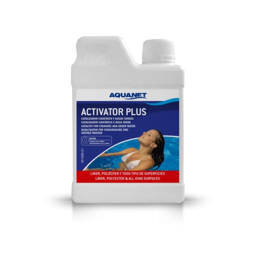 Activador de desinfectante para piscinas de AQUANET